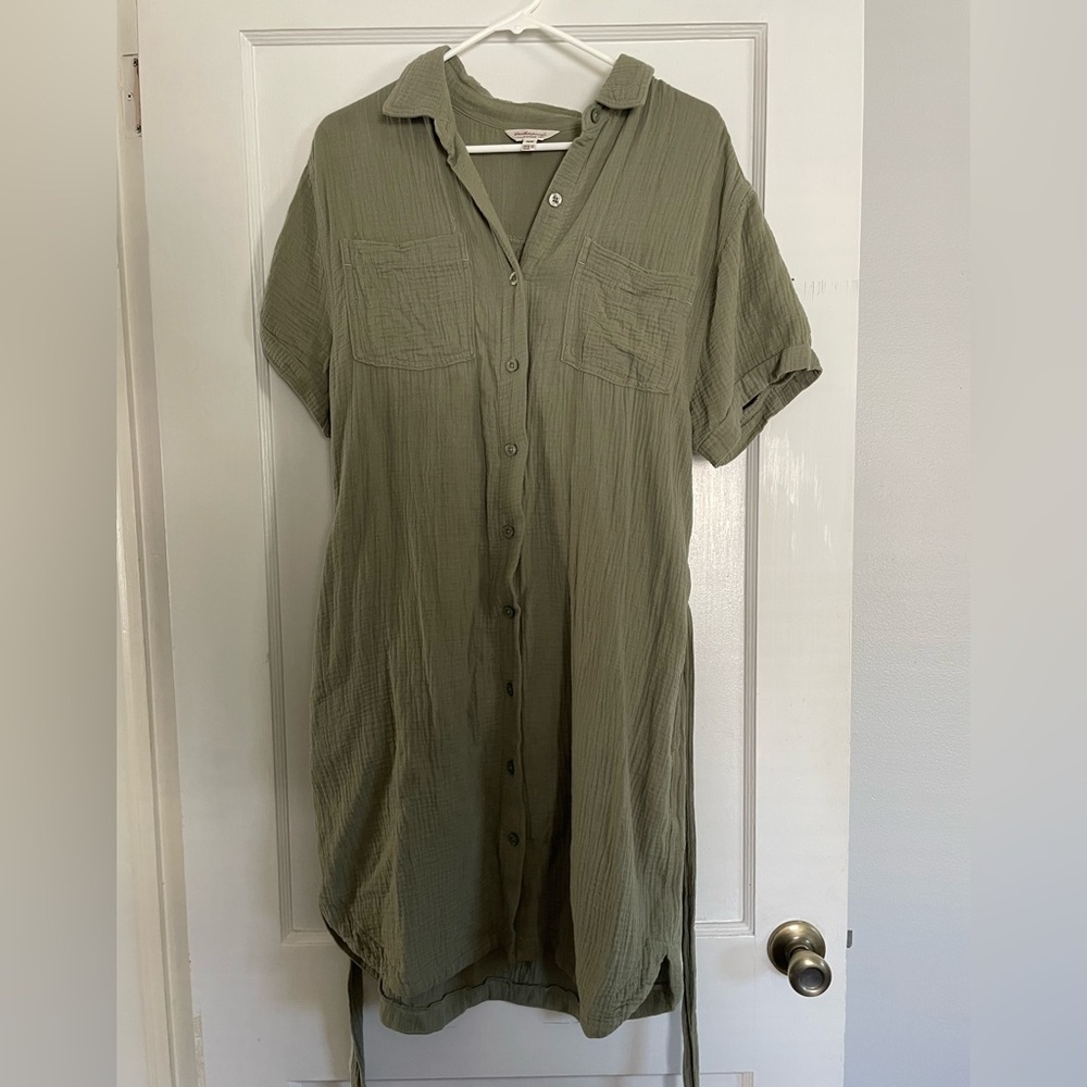 Cotton gauze dress